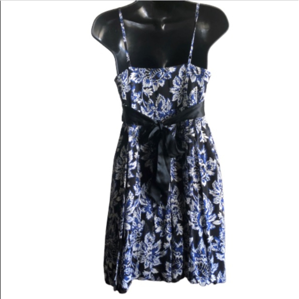 INC  Silk Chiffon Floral Dress - Picture 3 of 8